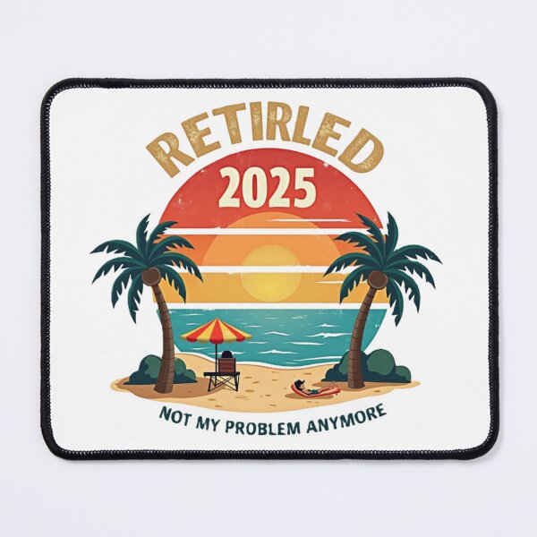 Item preview, Relaxed retirement – enjoy 2025! designed and sold by Eterna Vision.