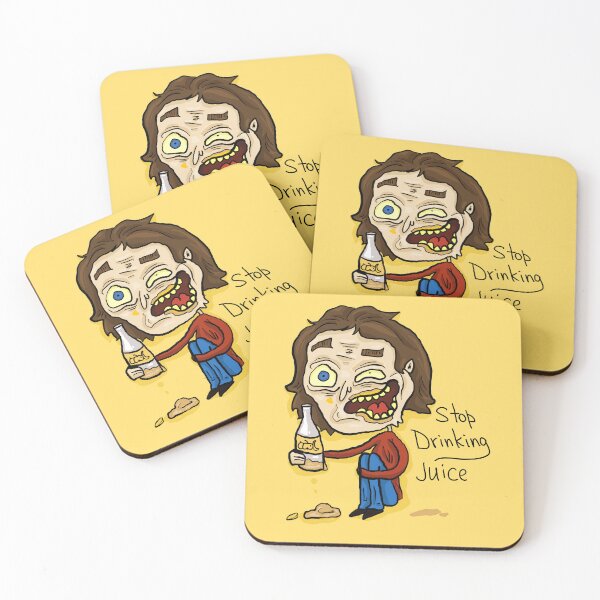 Item preview, Funny man with a bottle of juice designed and sold by VladdissH.
