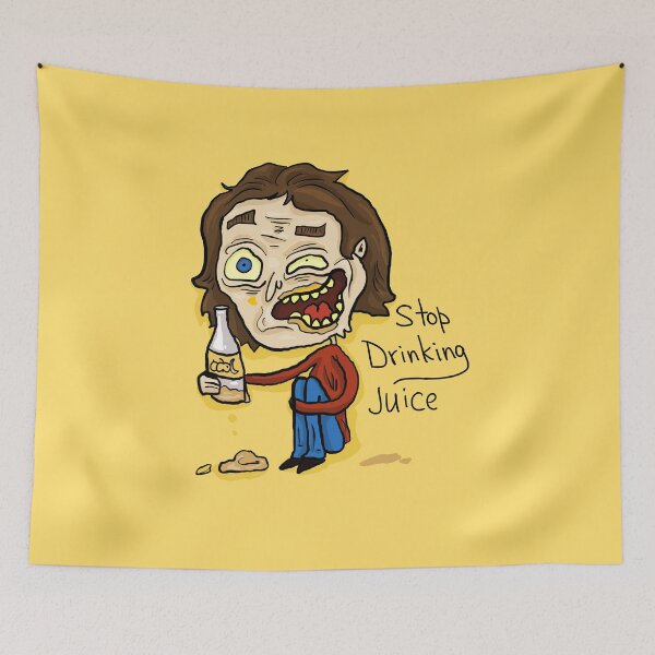 Item preview, Funny man with a bottle of juice designed and sold by VladdissH.