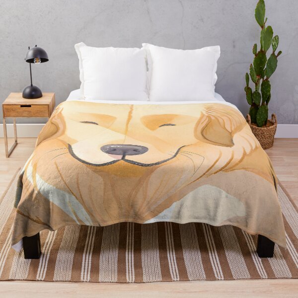Item preview, Perro Golden Retriever en acuarela designed and sold by TheresaNicole.