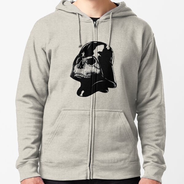 Vader Skull Zipped Hoodie