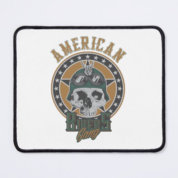 Item preview, American bikers Gang, Skull, Skulls, Skeleton, Statue of freedom, usa designed and sold by Elshan Ilyasov.