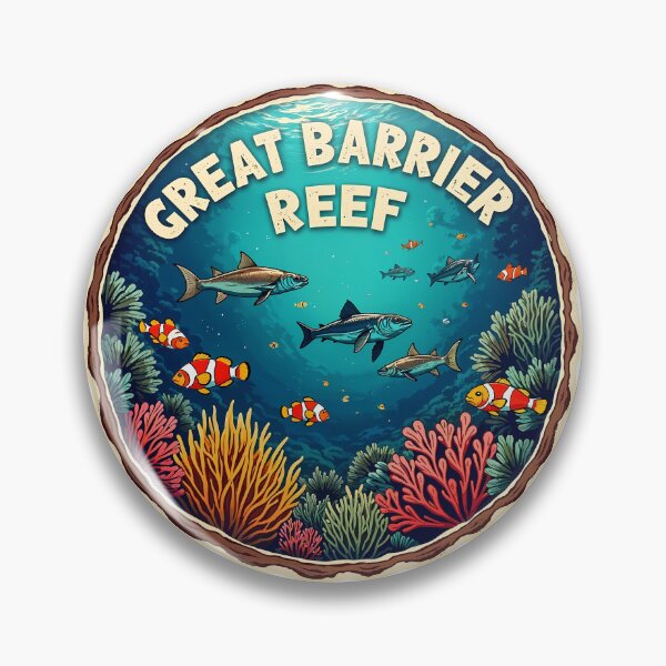 Item preview, Great Barrier Reef - Modern Illustration designed and sold by FinSail.