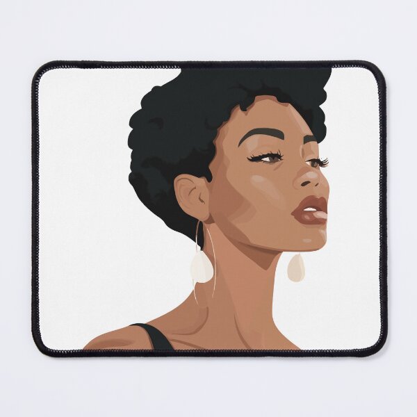 Item preview, Black Woman Poised in Elegance designed and sold by Denny-Danny.