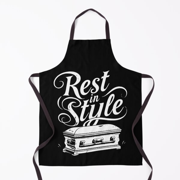 Item preview, Casket Design T-shirt Rest in Style designed and sold by postprocess.