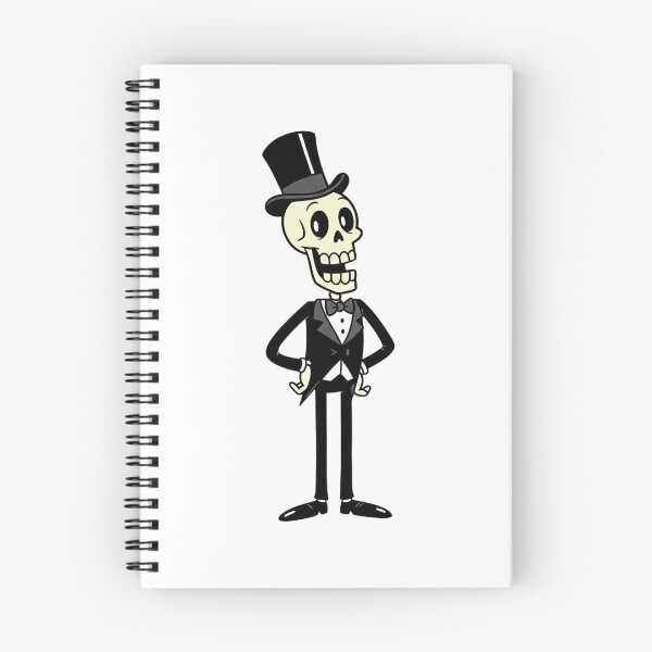 Item preview, Dapper Skeleton | Stylish and Whimsical Undead Graphic designed and sold by Tw1nsAIArt.