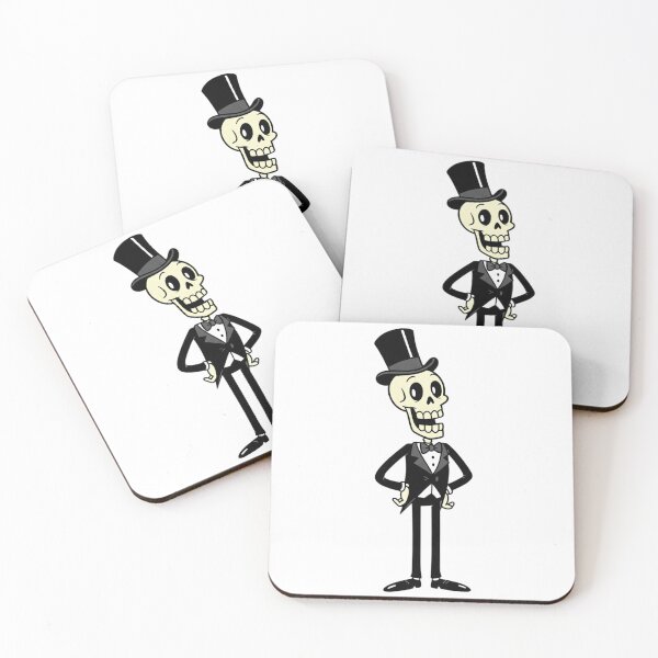 Item preview, Dapper Skeleton | Stylish and Whimsical Undead Graphic designed and sold by Tw1nsAIArt.
