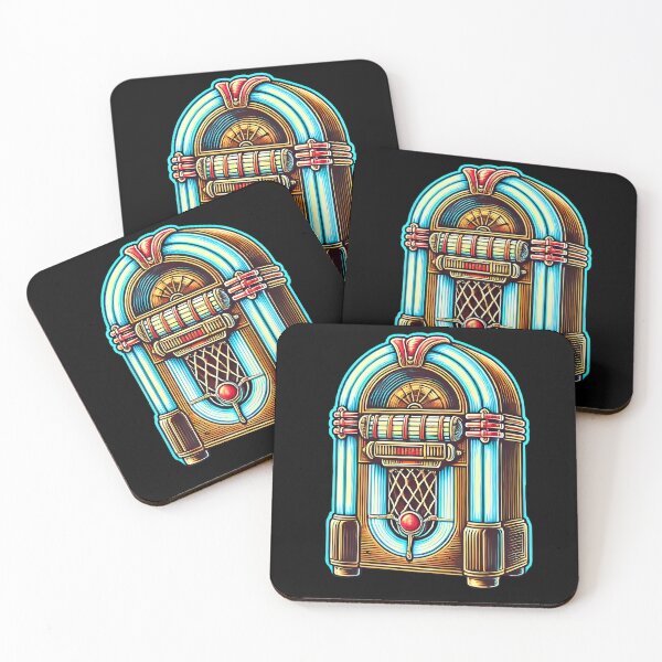 Item preview, Retro Jukebox – Vintage Neon Music Machine designed and sold by By:MarcinK.