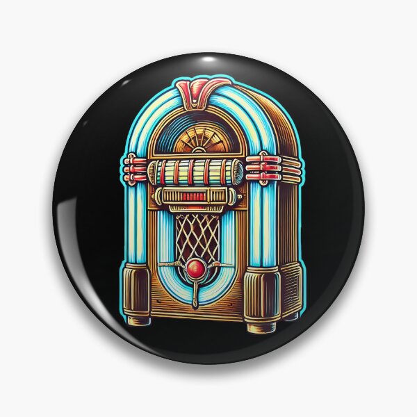 Item preview, Retro Jukebox – Vintage Neon Music Machine designed and sold by Linework Studio.
