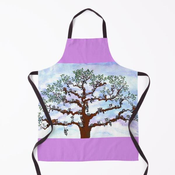 Item preview, Mapaches lindos en el árbol designed and sold by Belknap.
