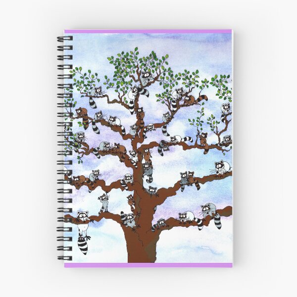 Item preview, Cute Raccoons Up In The Tree designed and sold by Belknap.