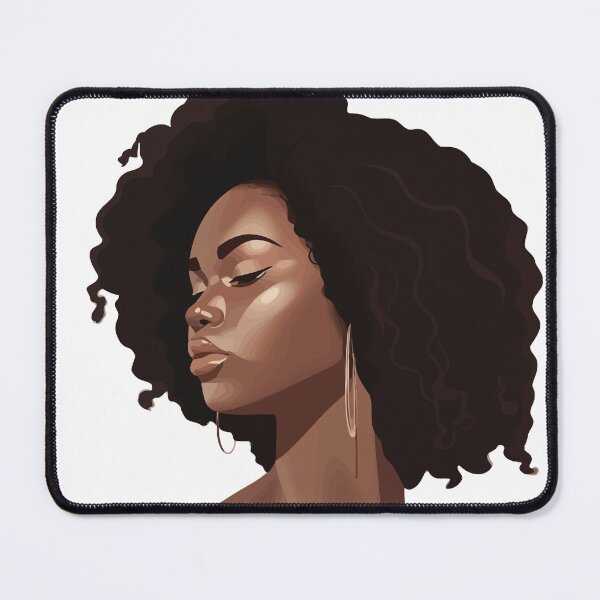 Item preview, Black Woman Poised in Power designed and sold by Denny-Danny.