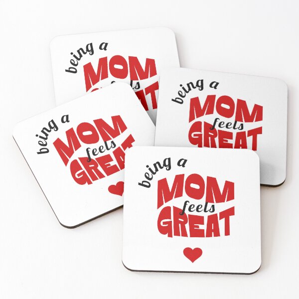 Item preview, Being a MOM feels GREAT, Unique designed and sold by villacreativa.
