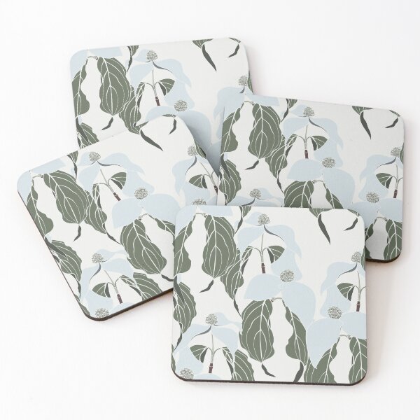 Item preview, Dogwood seamless pattern. Hand drawn vector pattern with dogwood blossom motif. designed and sold by MatyKotiv.