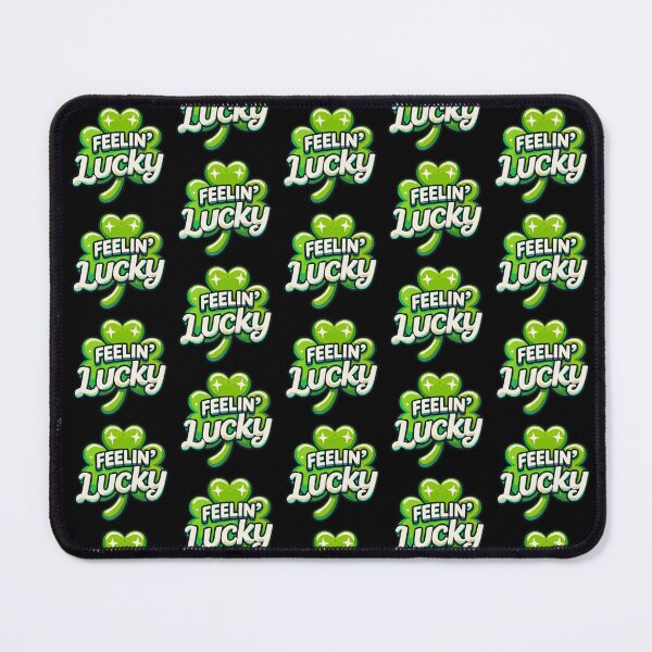 Item preview, ST. PATRICK’S DAY “FEELIN’ LUCKY” SHAMROCK, AI designed and sold by davidjulie.