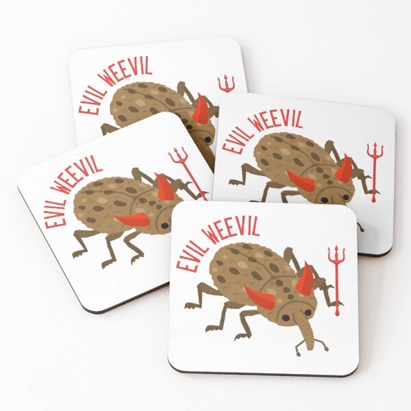 Item preview, Evil Weevil designed and sold by Kindred & Thistle.