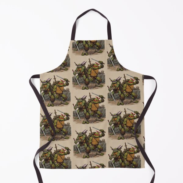 Item preview, Duo Teenage Mutant Ninja Turtles Illustrations Art Action designed and sold by ART ATTACK ZONE.