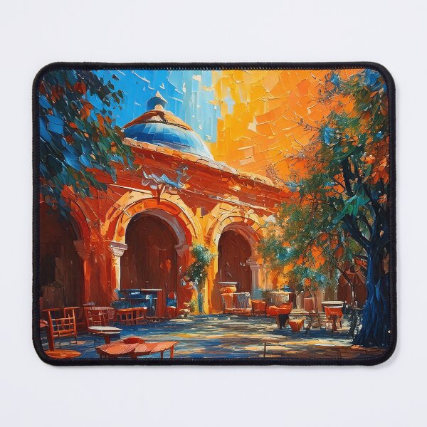 Item preview, The Outdoor Cafe designed and sold by EugeJ.