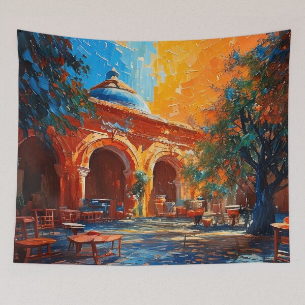 Item preview, The Outdoor Cafe designed and sold by EugeJ.