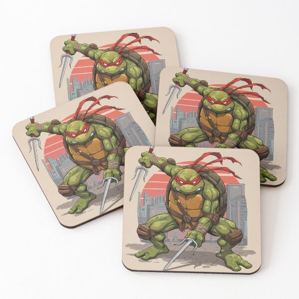 Item preview, Pop Teenage Mutant Ninja Turtles Illustrations Art Action designed and sold by ART ATTACK ZONE.