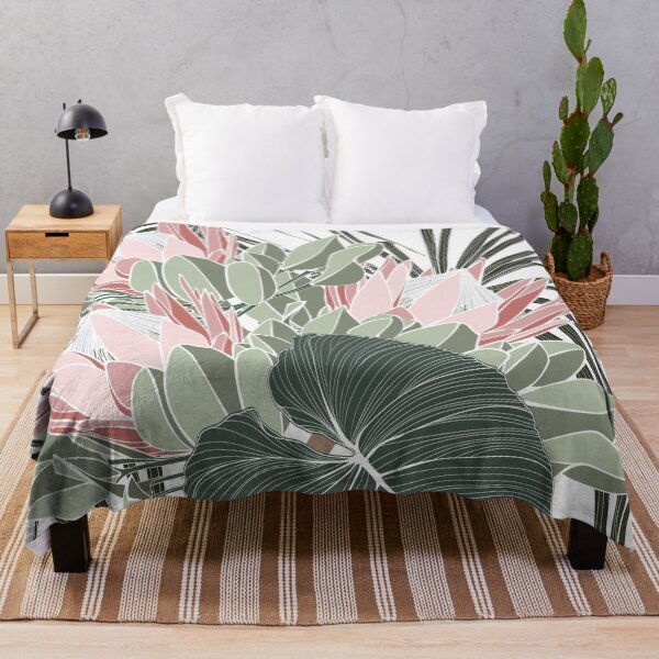 Item preview, Vintage african seamless pattern.Tropical flowers background. Banksia, protea line illustration. designed and sold by MatyKotiv.