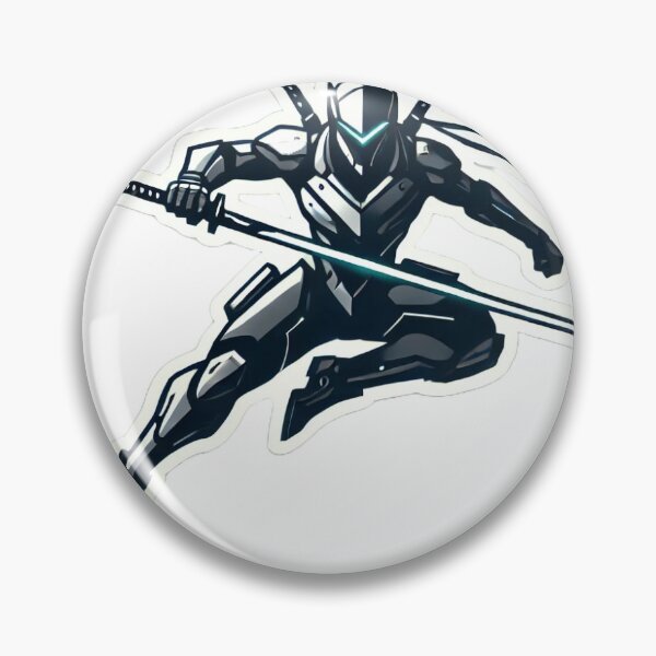 Item preview, Cyber Ninja Sticker designed and sold by SneakyStickers.