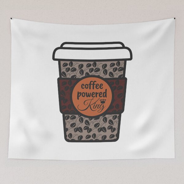 Item preview, Coffee Powered King designed and sold by MoePark.