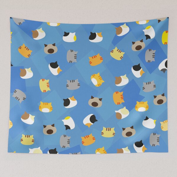 Item preview, Kittens - Blue designed and sold by neko-dekopon.
