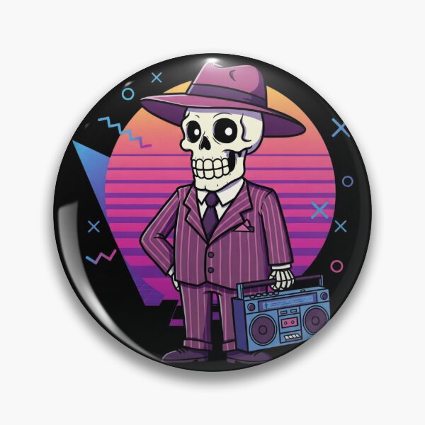 Item preview, Dapper Skeleton | Stylish and Whimsical Undead Graphic designed and sold by Tw1nsAIArt.