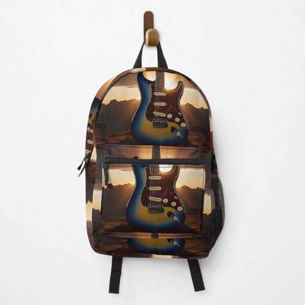 Item preview, Electric Guitar at Sunset designed and sold by Pigmentra.