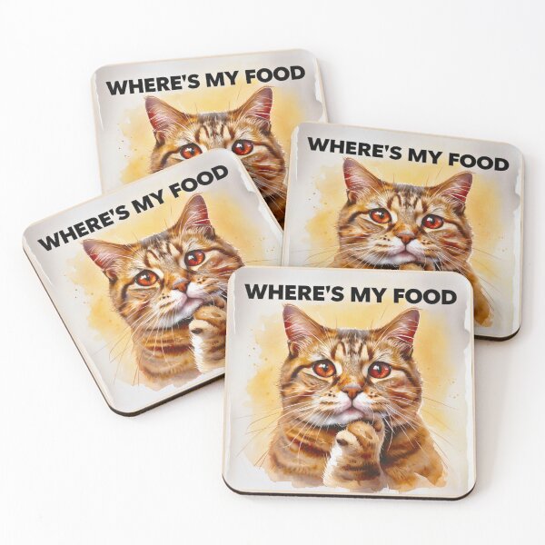Item preview, WHERE'S MY FOOD designed and sold by DonaFada.