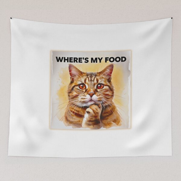 Item preview, WHERE'S MY FOOD designed and sold by DonaFada.
