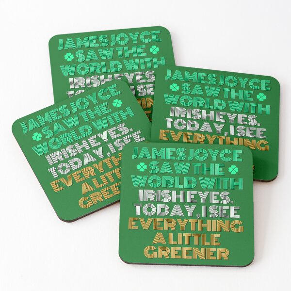 Item preview, James Joyce & Irish Vision – St. Patrick’s Day T-Shirt for Literature & Ireland Lovers designed and sold by relso.