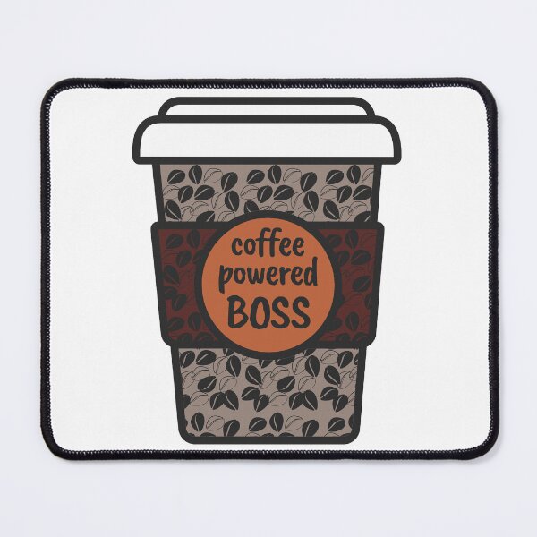 Item preview, Coffee Powered Boss designed and sold by MoePark.