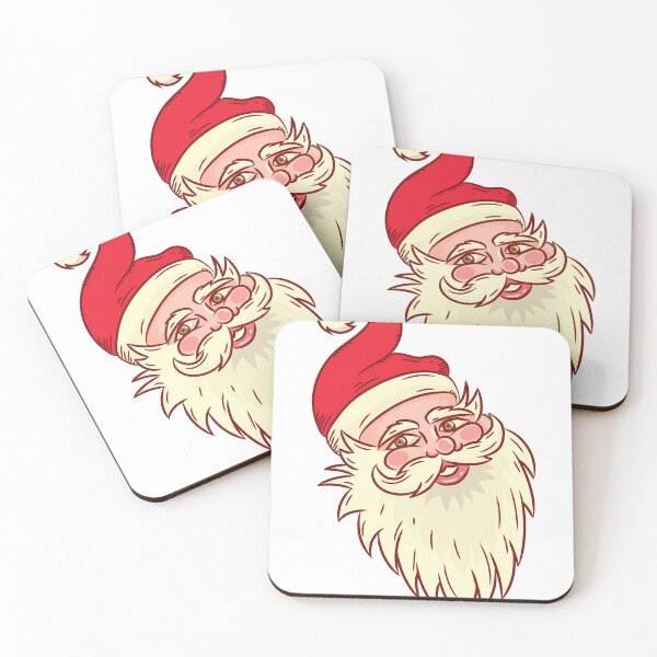 Item preview, Smiling Santa Head for Christmas designs designed and sold by Jdawnink.