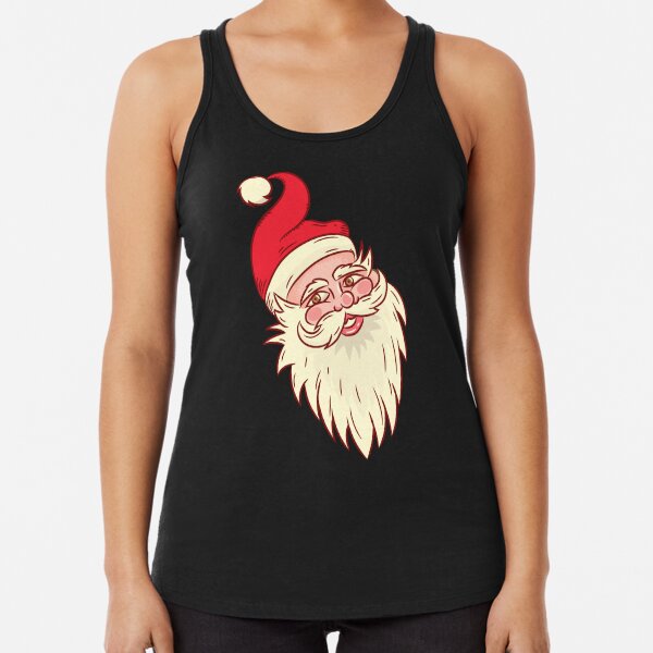 Artikel-Vorschau von Lächelnder Weihnachtsmannkopf für Weihnachtsdesigns, designt und verkauft von Jdawnink.