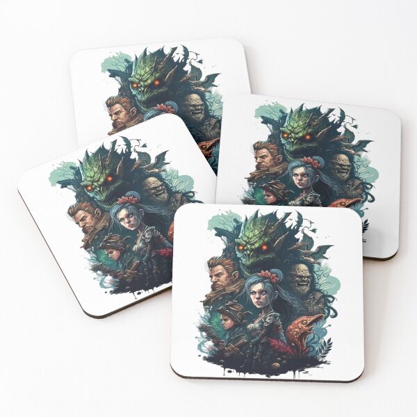 Item preview, The Fantasy Invaders designed and sold by lascositasdetri.