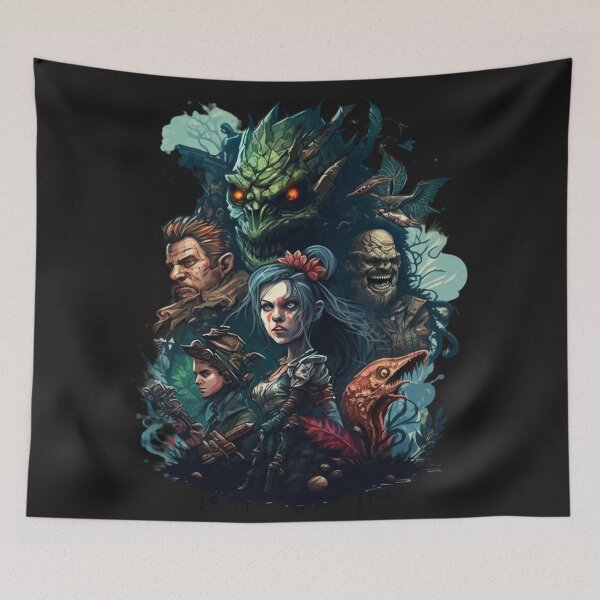 Item preview, The Fantasy Invaders designed and sold by lascositasdetri.