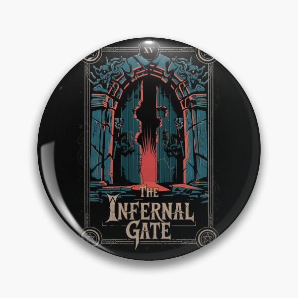 Item preview, Tarot Card - The Infernal Gate designed and sold by SignumShop.