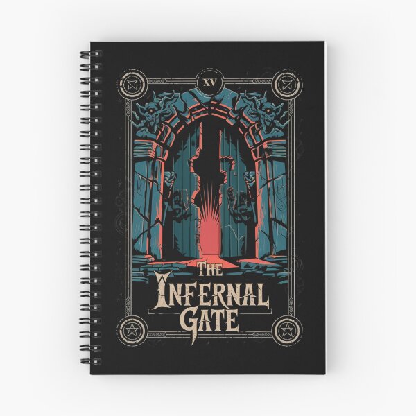 Item preview, Tarot Card - The Infernal Gate designed and sold by SignumShop.