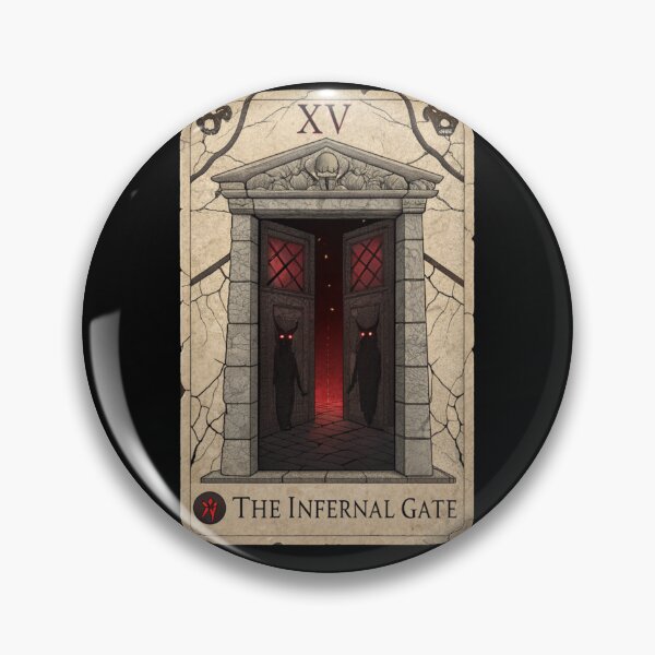 Item preview, Tarot Card - The Infernal Gate designed and sold by SignumShop.