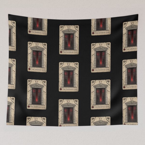 Item preview, Tarot Card - The Infernal Gate designed and sold by SignumShop.