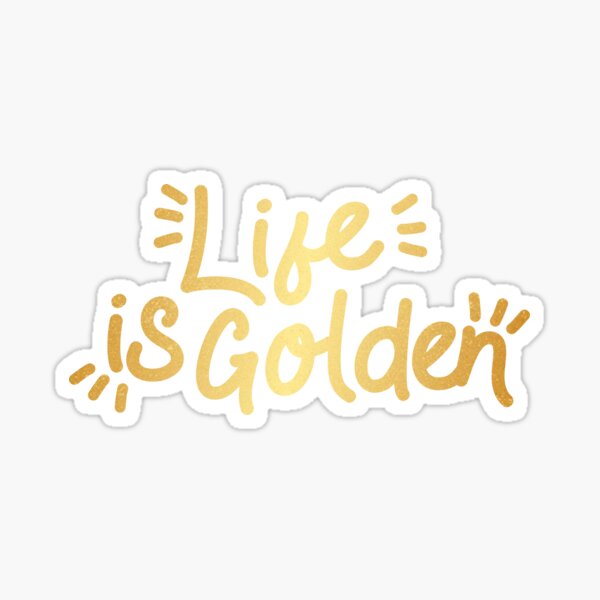 Item preview, Golden Retriever | Das Leben ist golden designed and sold by Free-Range Chicken.