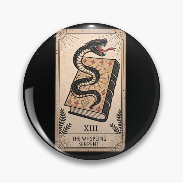 Item preview, Tarot Card - The Whispering Serpent designed and sold by SignumShop.