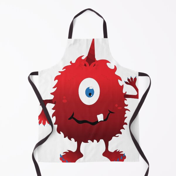 Item preview, One-Eyed Red Unicorn Monter designed and sold by SprinklesNSpice.