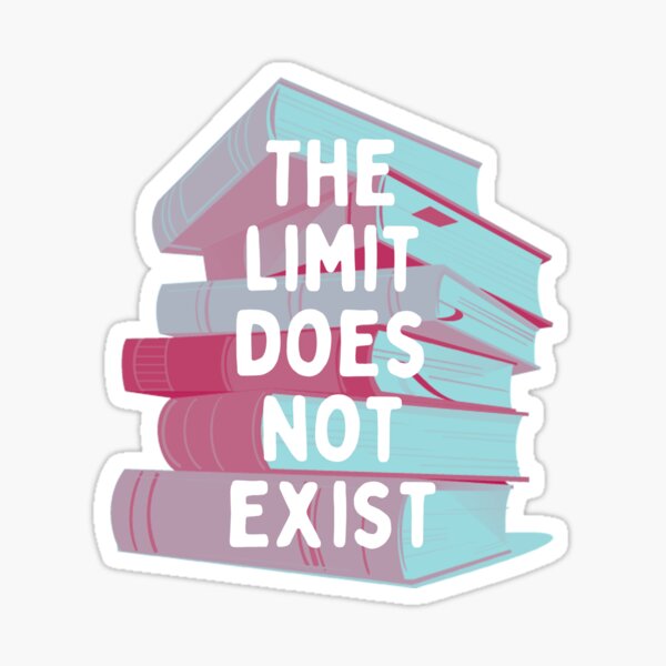 Artikel-Vorschau von Bücherstapel „The Limit Does Not Exist“, designt und verkauft von Bookboned.