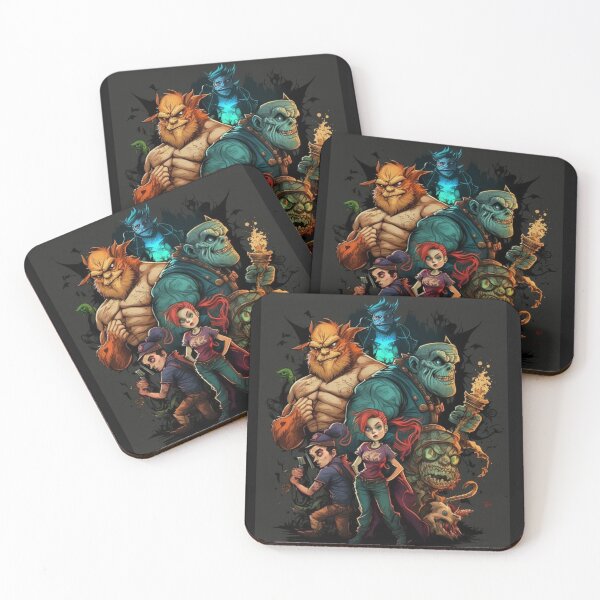 Item preview, The Fantastic Defenders designed and sold by lascositasdetri.