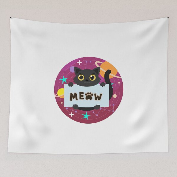 Item preview, Cat Lost in Space designed and sold by DonaFada.