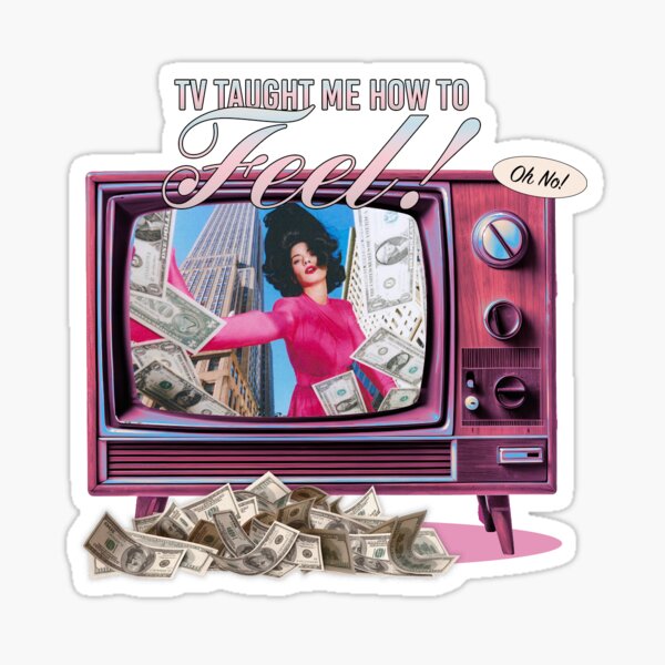 Vista previa del artículo con la obra «La televisión me enseñó a sentir | Marina (Las joyas de la familia)», diseñado y vendido por Froot-Soda-Dreams.