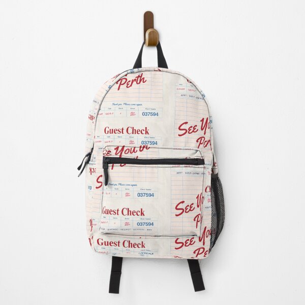 Item preview, See You in Perth - Vintage Diner Guest Check Travel Print designed and sold by RM-Journey.